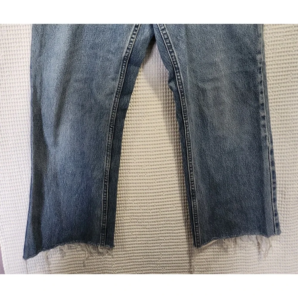 Harley-Davidson Levi's 505 Straight Jeans 31x26 Vintage 90s‎ Mens Womens Crop
